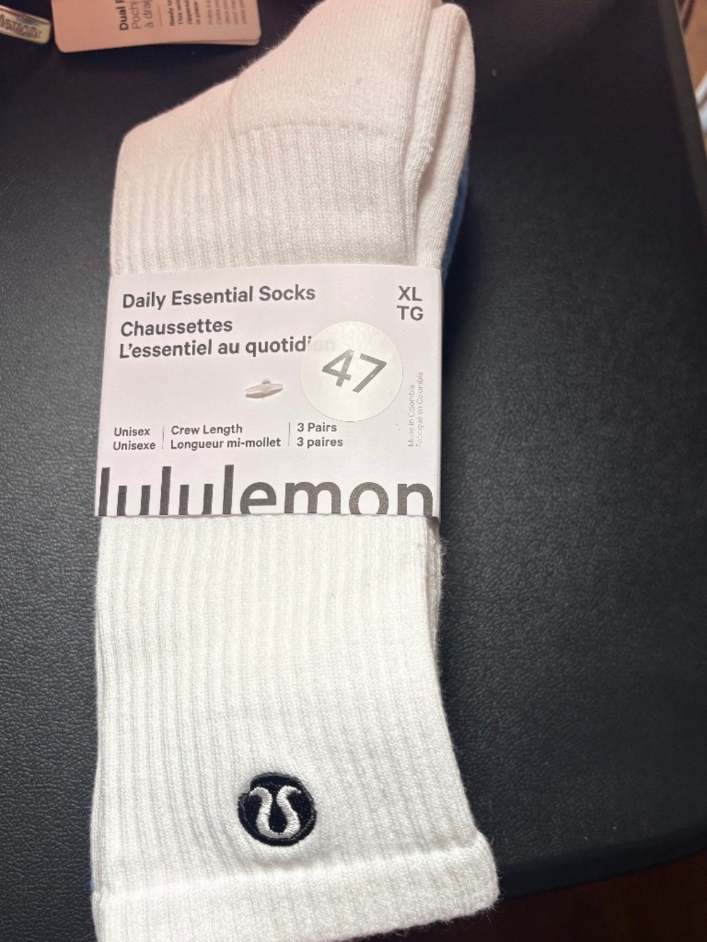 Lululemon Daily Essentials Socks-3 pack
